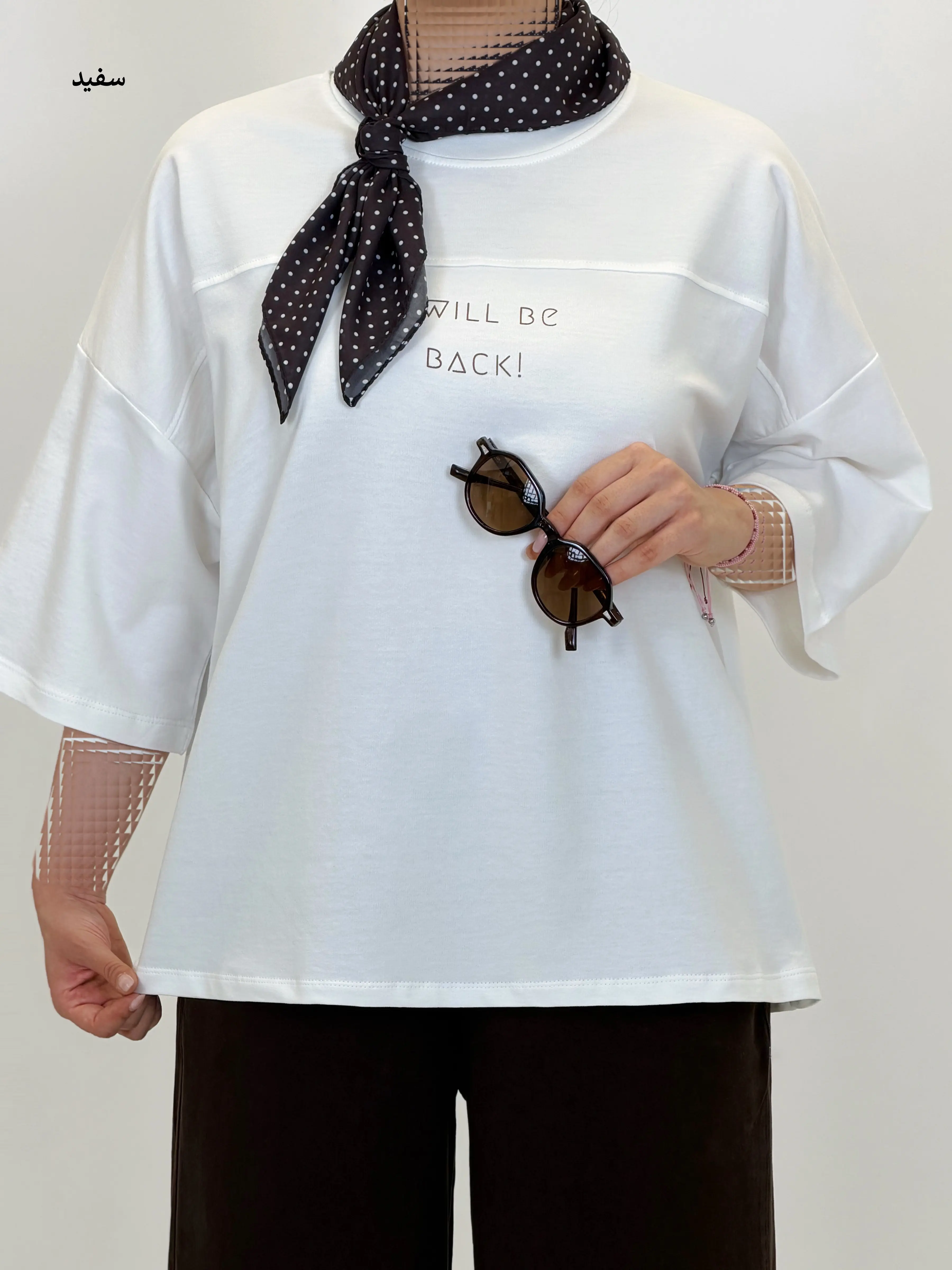 6985-تیشرت باکسی back